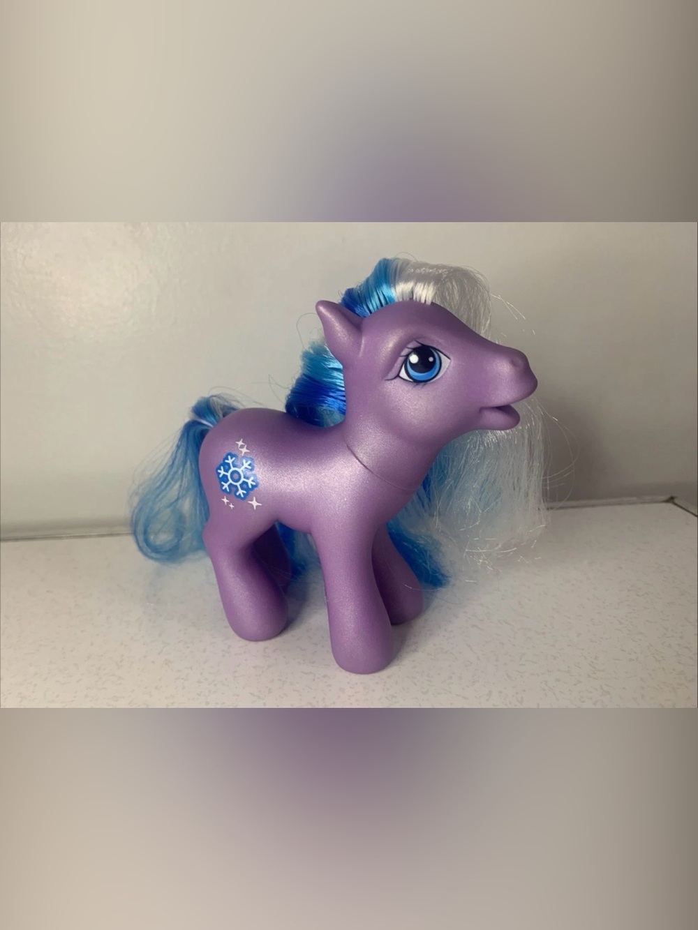 My Little Pony Toboggan G3 Target Winter Exclusive MLP Hasbro 2002 Vintage